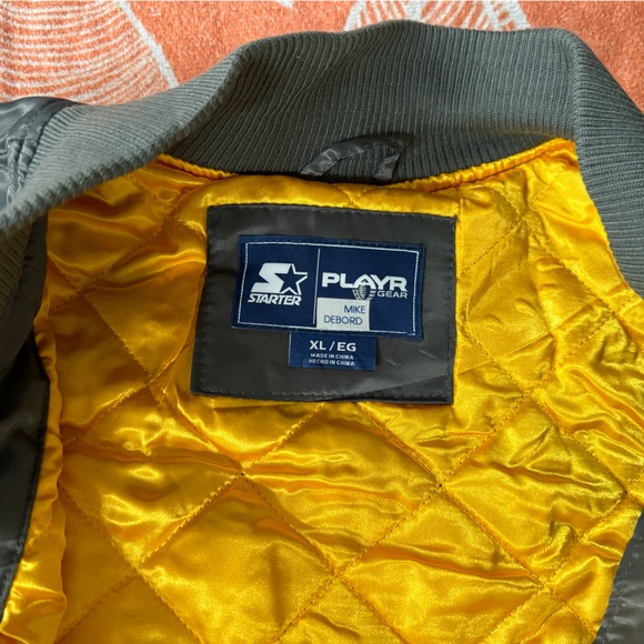 STARTER San Diego Fleet Varsity Bomber Jacket - Picture 8 of 13